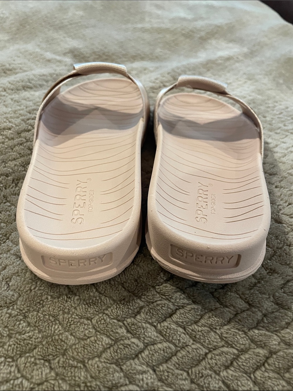 Sperry Rose Blush Crisscross Slide Sandals - Picture 3 of 4